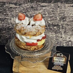 Gâteau Délice aux Fraises (Ind.)