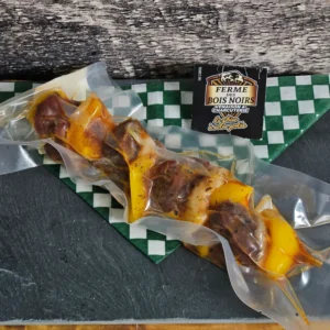 Brochettes Boeuf Vin & Échalotes