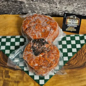 Galettes Burger Merguez à l'agneau BBQ