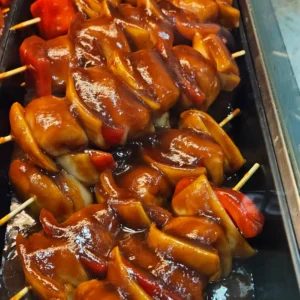 Brochettes Poulet Miel & Ail FRAIS