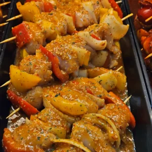 Brochettes Poulet Sesame Thaï FRAIS