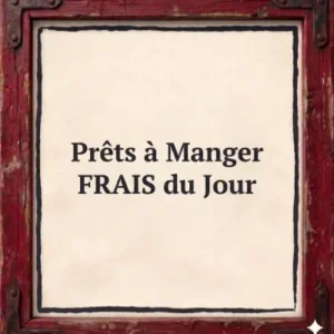 Prêts à Manger FRAIS du Jour