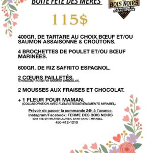 Boîte - Fête des Mères