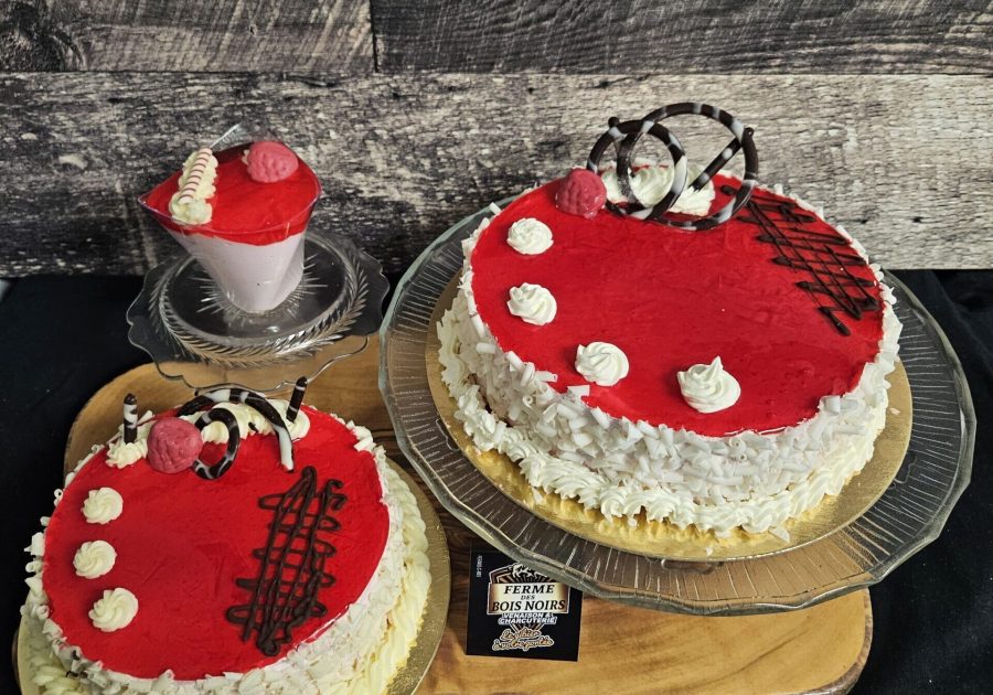 Page Pâtisserie - 3 Formats Mousse Framboise